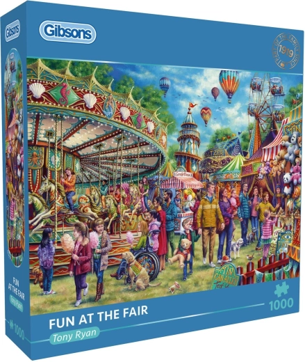 Puzzle Gibsons Distracție la bâlci 1000 de piese