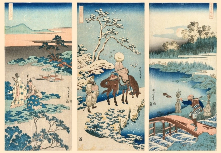 GRAFIKA Puzzle Arta lui Hokusai 1000 de piese