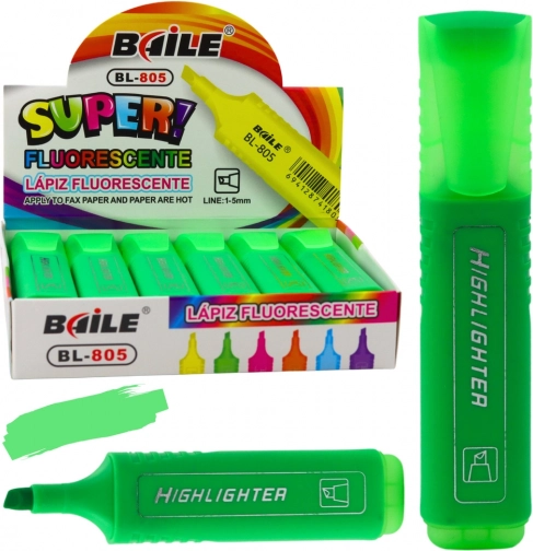 Subliniator neon intens verde