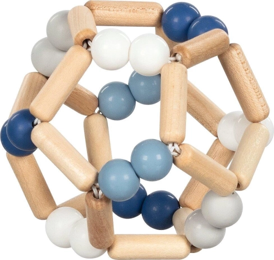 Goki baby inel tactil elastic cu bilă albastru - 1 bucată