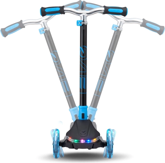 Design trică stabil cu lean-to-steer