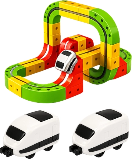 Tren electric pentru o cursă plină de acțiune