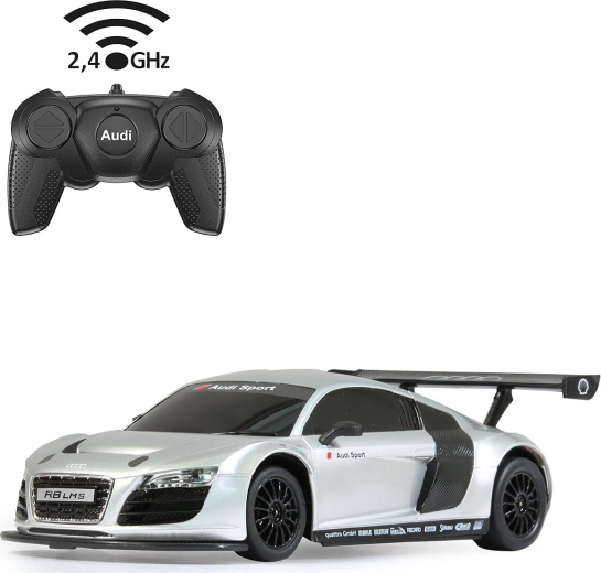 Mașină RC JAMARA Audi R8 LMS 1:24 argintie