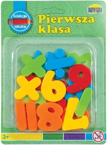Cifre magnetice pe blister Dromader