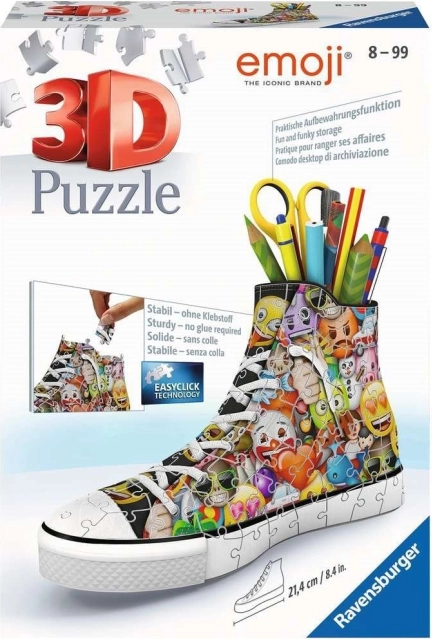 Ravensburger puzzle 3D adidaș Emoji 108 piese