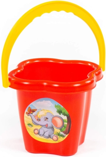 Design jucăuș de floricică și motiv cu animăluț
