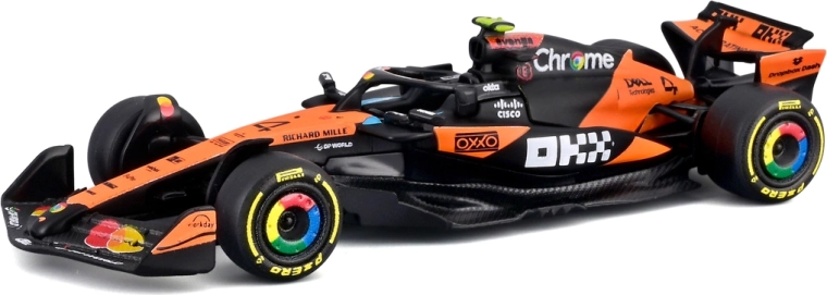Bburago McLaren MCL39 (2025) Lando Norris #4 – model Formula 1 în blister 1:64