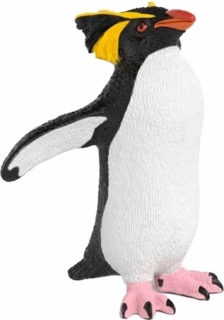 Schleich figurină pinguin crestat - 1 bucată