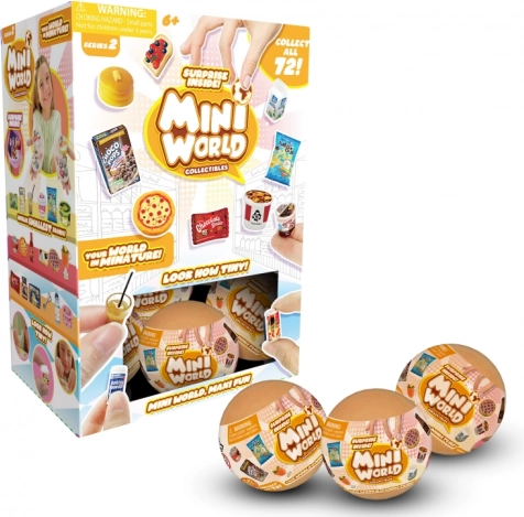 Mini World delicatese – miniaturi realiste pentru bucătăria de jucărie