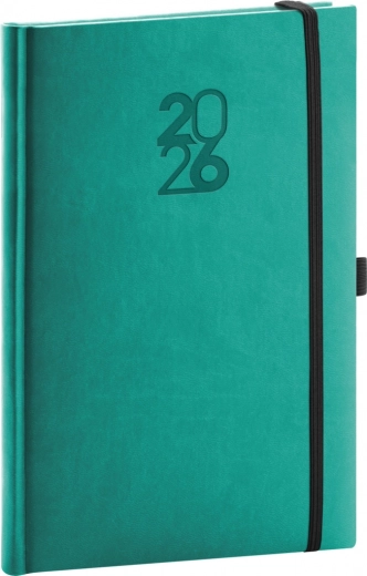 Agenda săptămânală Notique Aprint Top 2026 turcoaz 15 x 21 cm