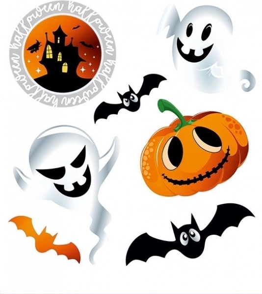 Aplică termică Fantome Halloween – coală mică