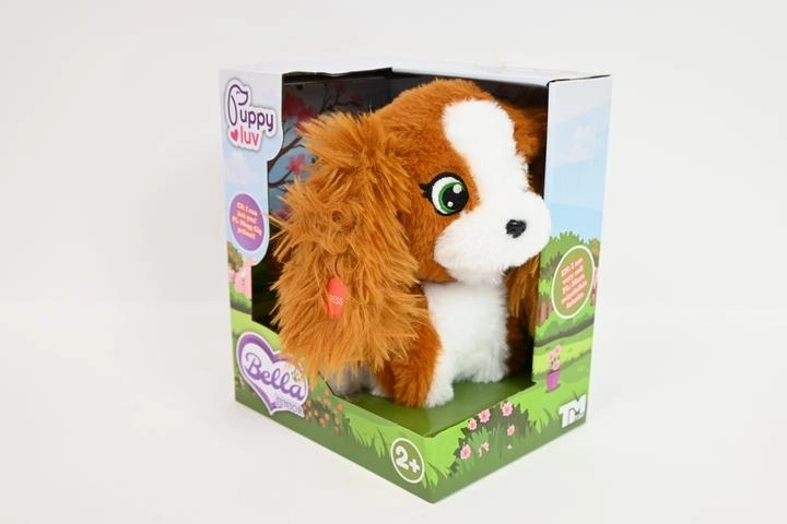 Cățeluș interactiv PuppyLuv Bella junior