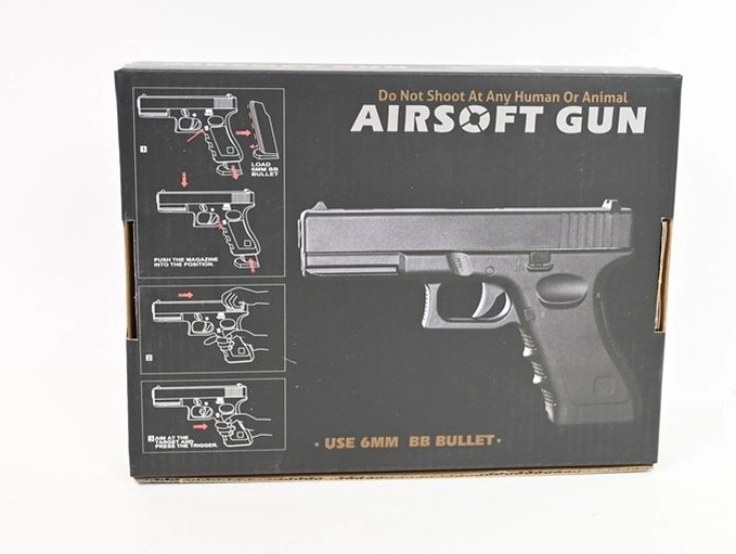 Pistol metalic cu bile V45