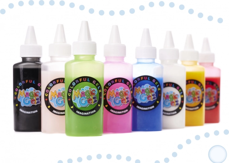 8 geluri colorate pentru creații 3D pline de viață