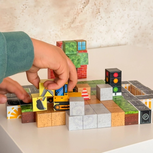 Conectare magnetică pentru construcții 3D