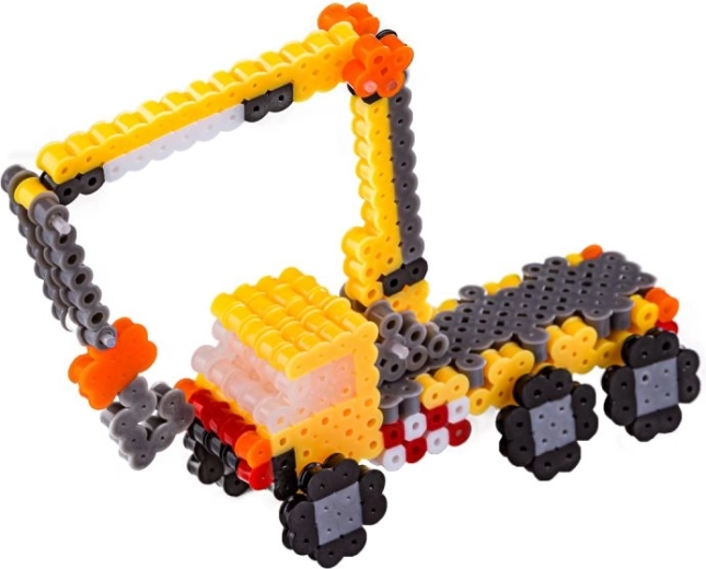 Model 3D de camion cu macara