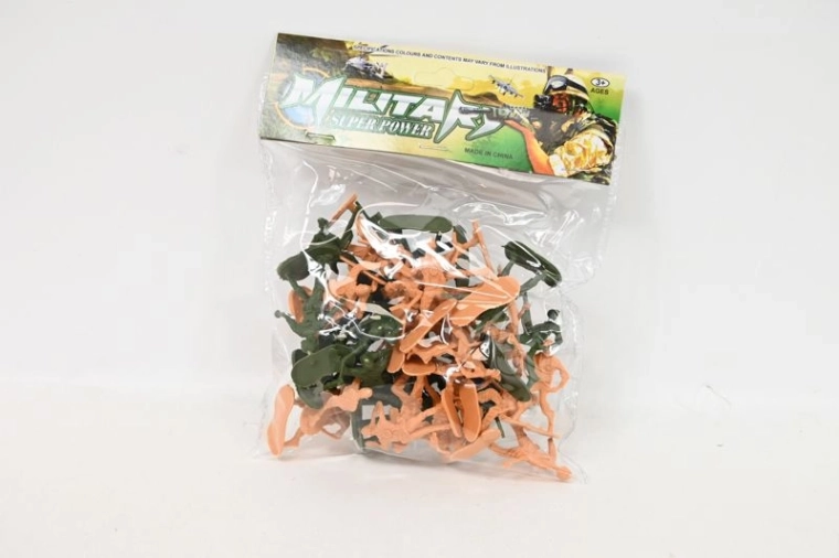 Set de soldăței din plastic 36 buc. (2 culori)