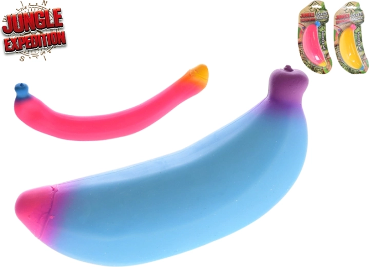 Jungle Expedition banan antistres extensibil 14 cm (3 buc)