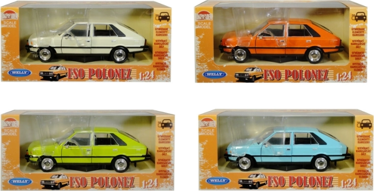 Welly Polonez 1:24 model metalic FSO Polonez 1500 MR ’78
