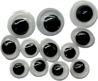 Decorează lucrările cu sclipici și ochișori mobili