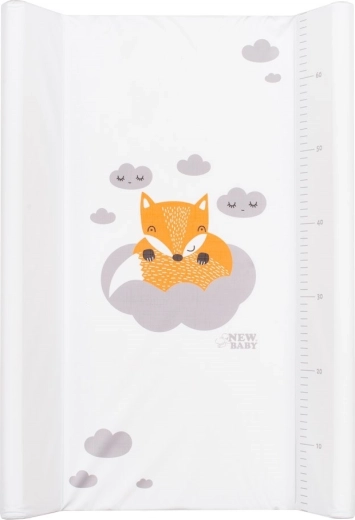 Suport de înfășat New Baby vulpiță alb 50 × 70 cm