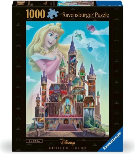 Puzzle Ravensburger Disney Castle Collection: Frumoasa din Pădurea Adormită 1000 de piese