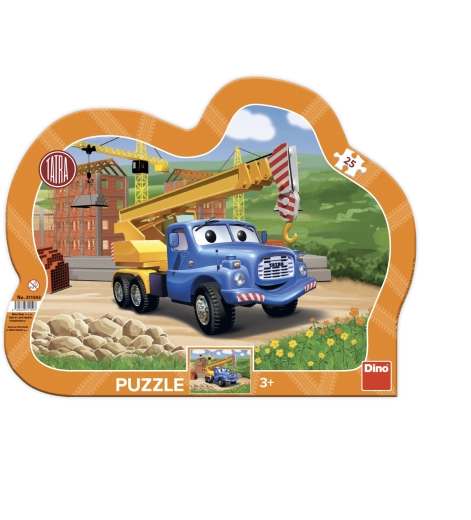 Puzzle de masă Tatra cu macara, 25 de piese