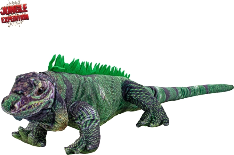 Iguană de pluș Jungle Expedition 56 cm