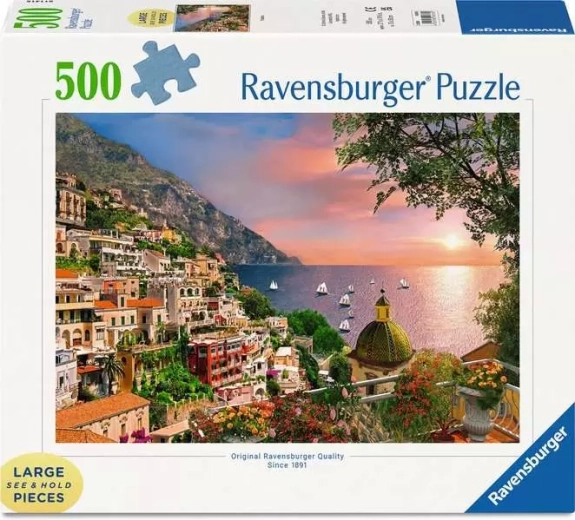 Puzzle Ravensburger Positano, Italia XXL 500 piese