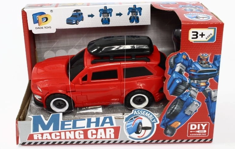 Set de construcție cu șuruburi auto-robot în cutie