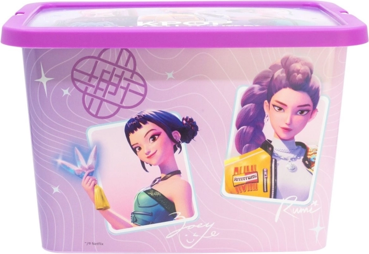 Cutie de depozitare Stor 7 l k-pop: Lovkyně démonů mov - 1 bucată
