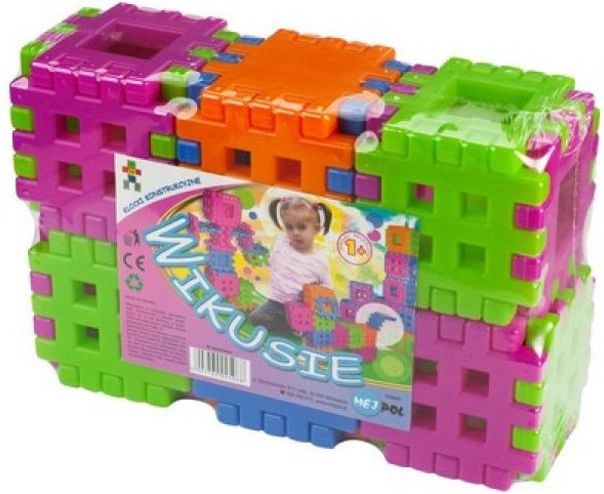 Set de construcție Wikusie – 36 cuburi gonflabile