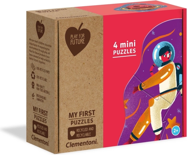 Clementoni Primul meu puzzle În spațiu 4v1