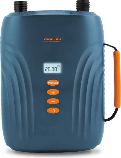 Umflare rapidă până la 20 PSI datorită Double Motor™