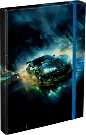 BAAGL Dosare pentru caiete școlare A4 Mașină de curse