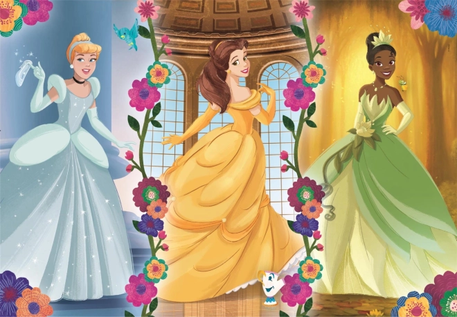 CLEMENTONI Puzzle Prințesele Disney 104 piese