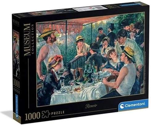 Puzzle Clementoni Museum Collection „Dejunul canotierilor” 1000 de piese