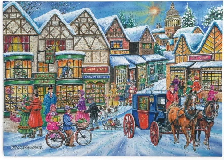Puzzle Cumpărături de odinioară, 250 de piese mari