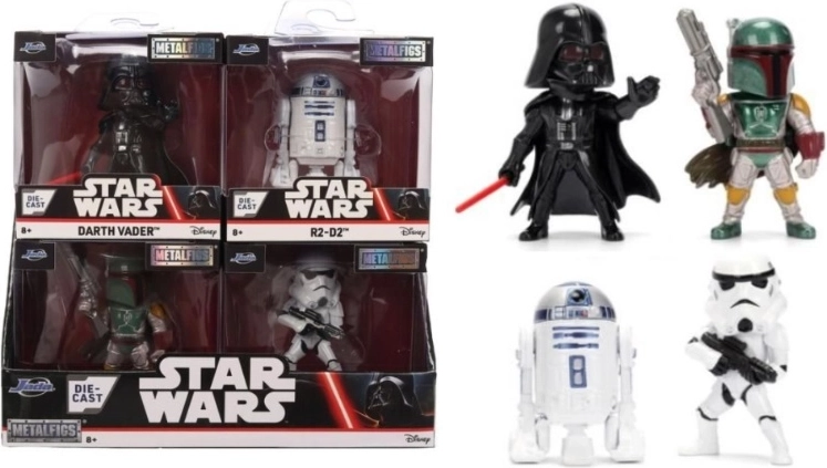 Jada Toys Star Wars mini figurine de colecție 6,5 cm (asort. 4 buc.)