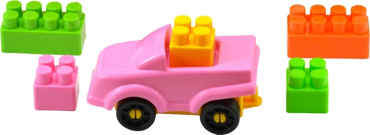 Vehicul din cuburi pentru reconstrucții creative