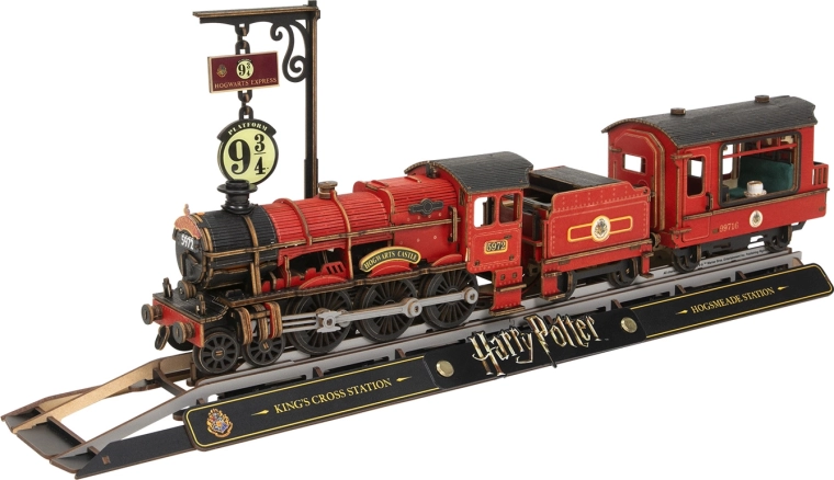 Puzzle 3D din lemn detaliat pentru fanii Harry Potter