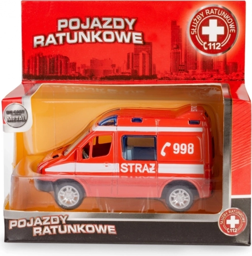 Model metalic al autospecialei de pompieri MERCEDES-BENZ Sprinter 1:50 Daffi