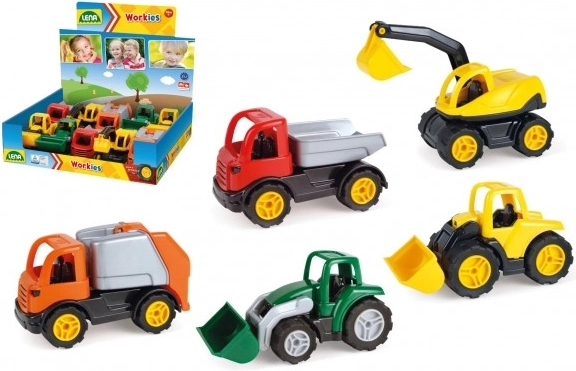 Jucării din plastic Auto Workies mix - 1 buc