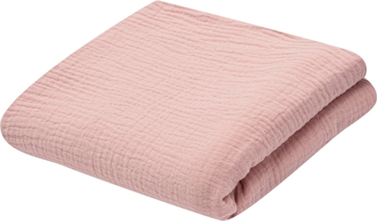 Pătură din muselină pentru copii New Baby 70 × 100 cm, roz
