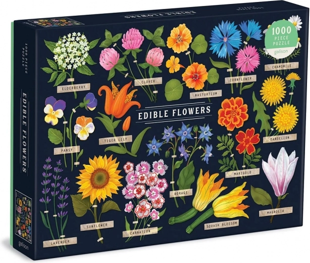galison puzzle flori comestibile 1000 piese