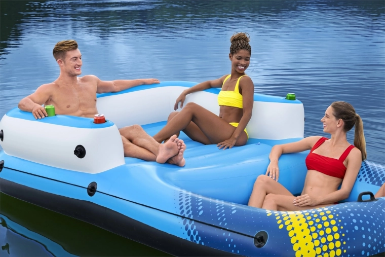 Saltea Island Swimming 320/198 cm BESTWAY