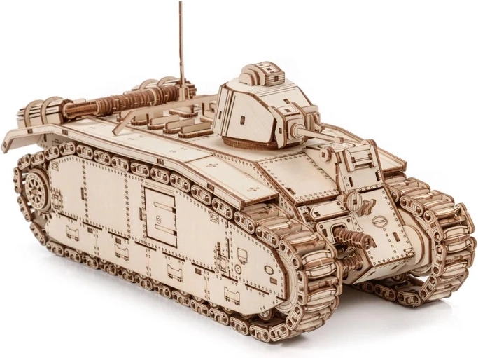 Model detaliat al tancului Char B1