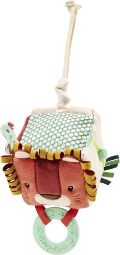 Cub textil cu activități Lilliputiens, leul Jack