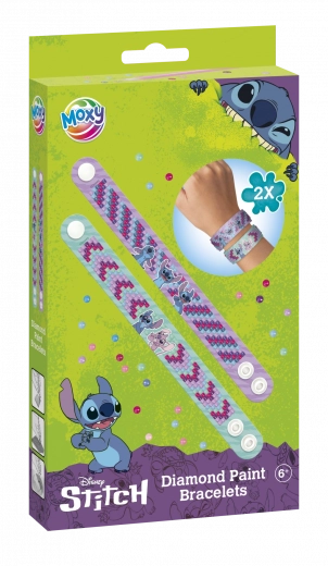 Pictură cu diamante - crearea brățărilor cu motiv Stitch