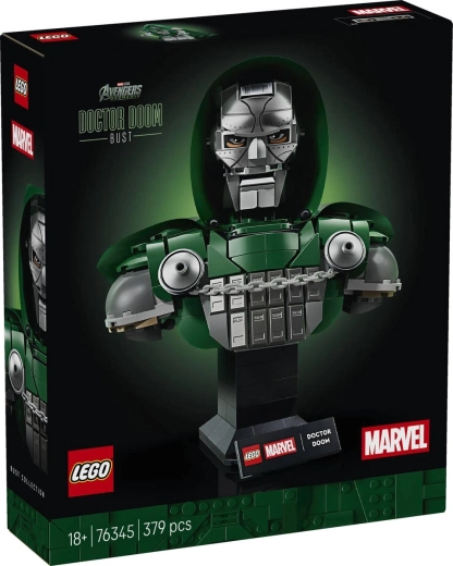 Bustul LEGO Marvel al Doctorului Doom